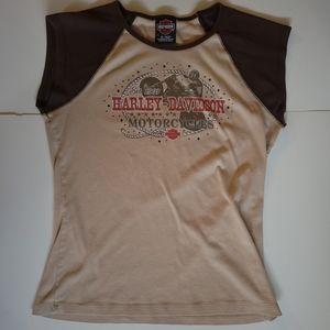 Harley Davidson Tacoma WA. Short Sleeve Shirt Woman's Size XL